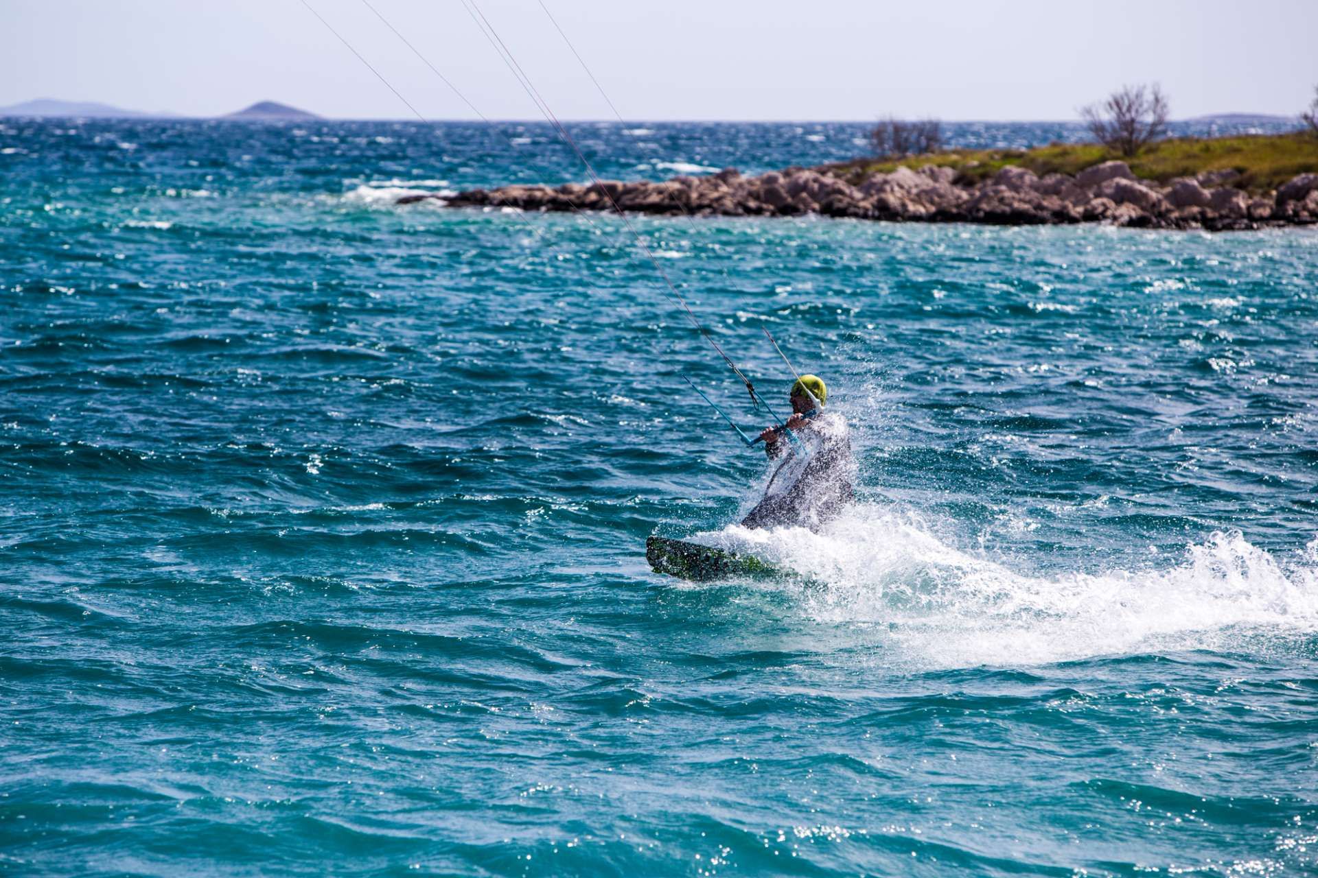 Kitesurfing