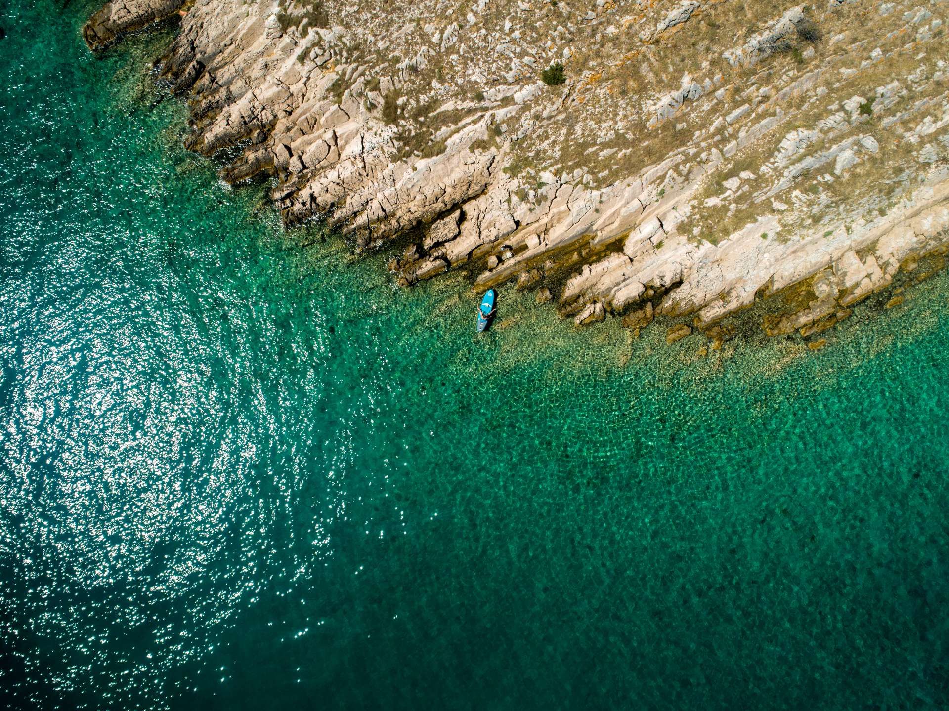Paddleboardom do obližnjih otoka 