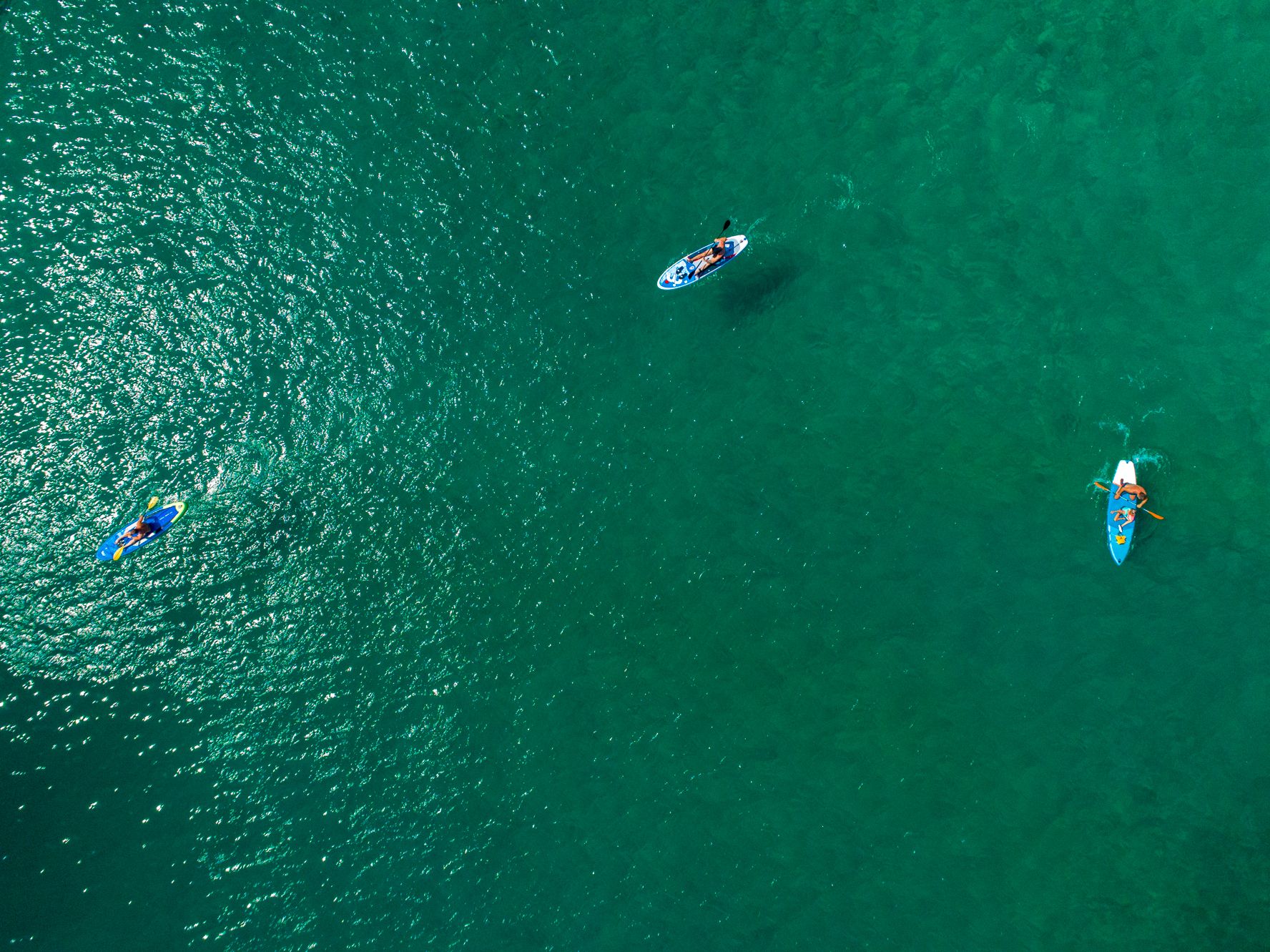 Stand-up paddleboarding
