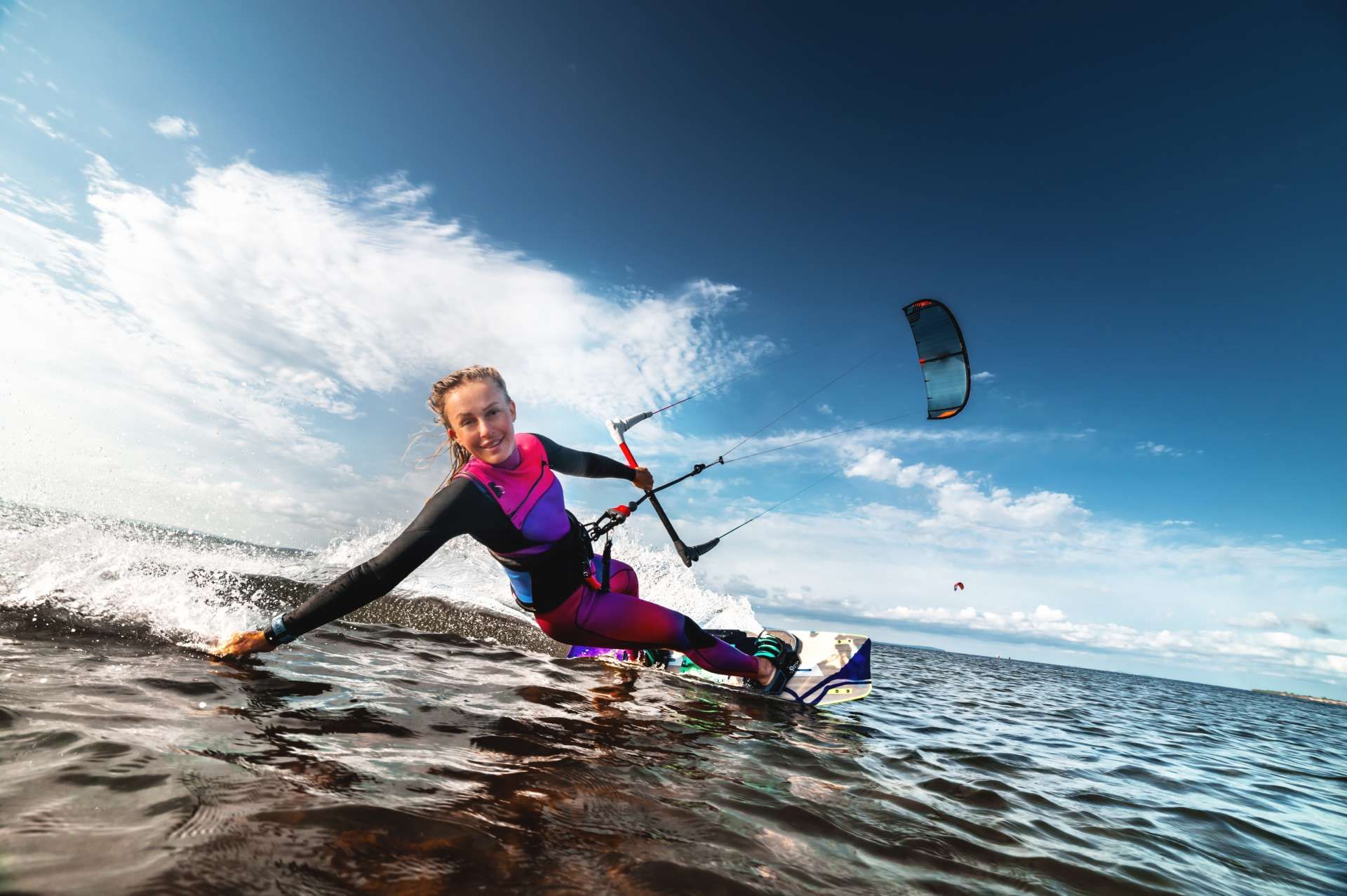 Kitesurfing